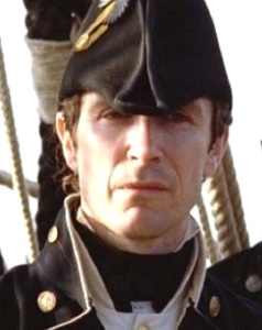 Paul McGann as William Bush in the Hornblower films