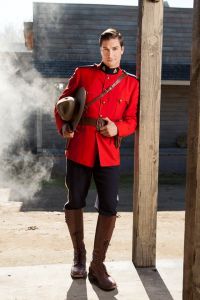 Daniel Lissing as Mountie Jack Thornton in Hallmark Channel's When Calls the Heart