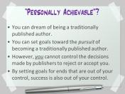 Dreams vs. Goals: Give Your Writing Dreams Marching Orders | KayeDacus.com