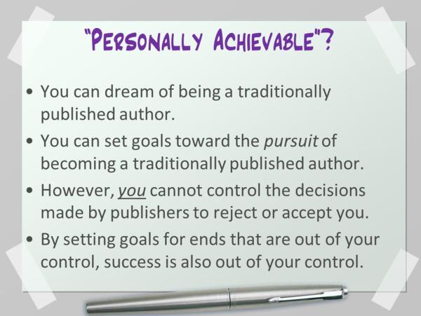 Dreams vs. Goals: Give Your Writing Dreams Marching Orders | KayeDacus.com