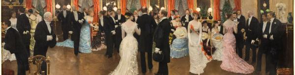 "Une soirée" Jean Béraud, 1878