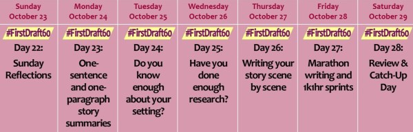 #FirstDraft60 Week 4